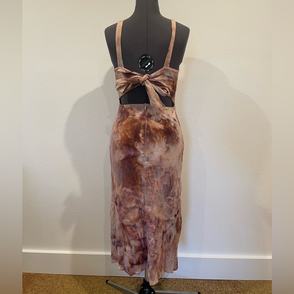 ice dyed dress